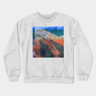 Mangrove Root Geometric Abstract Crewneck Sweatshirt